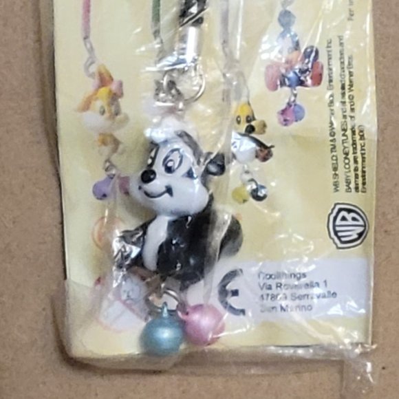 Pepe Le Pew Baby Looney Tunes Chainable Cool Things Charms Warner Bros Skunk - Picture 1 of 2